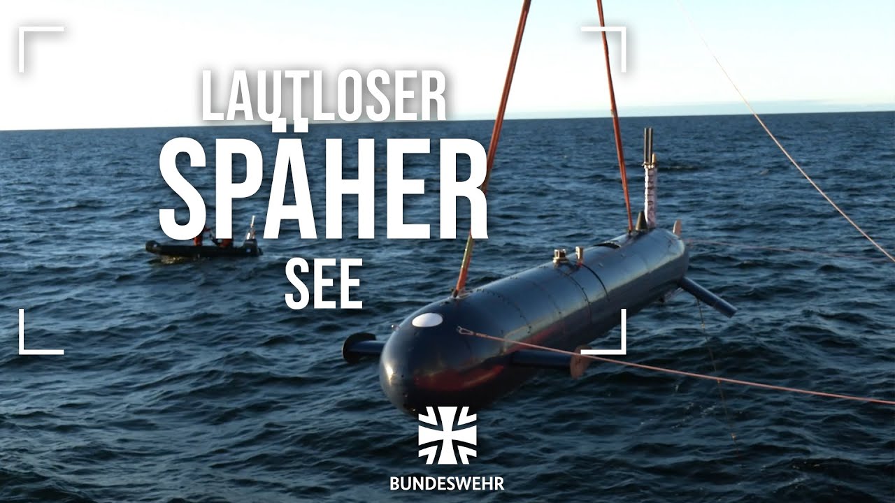 Marine testet Unterwasserdrohne I Bundeswehr
