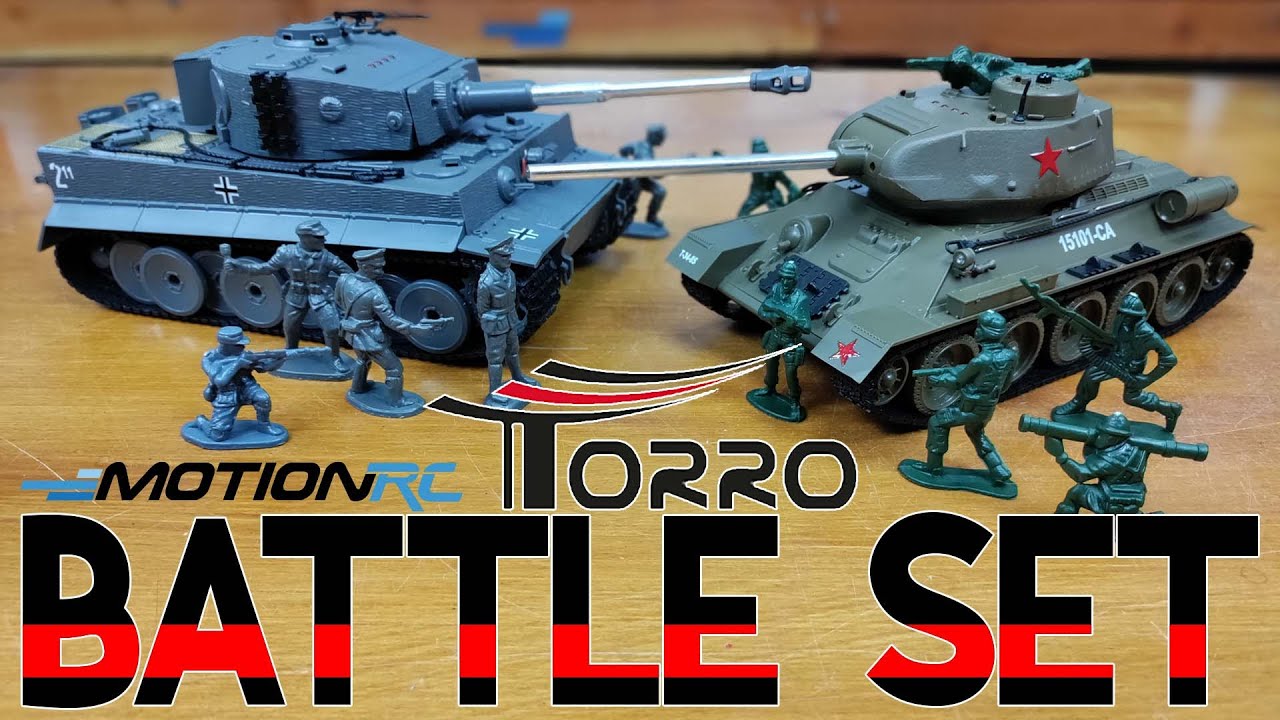 Боевой набор Torro World of Tanks | Радиоуправляемые танки в масштабе 1/30 | Motion RC