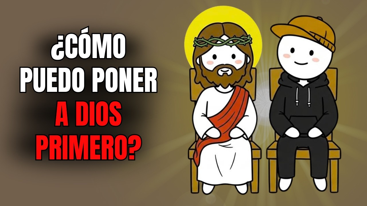 Cómo poner a Dios primero en tu vida.