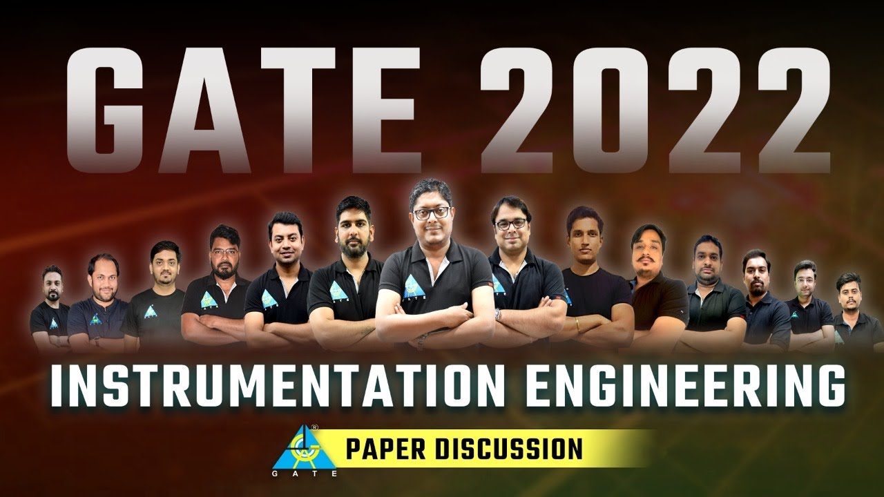Instrumentation Engineering | Paper Discussion | GATE 2022 | By Team GATE ACADEMY
