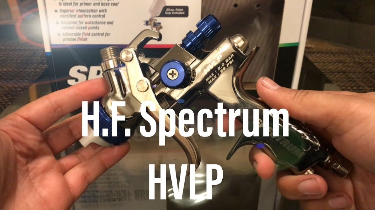 Обзор краскопульта Harbor Freight: Spectrum HVLP