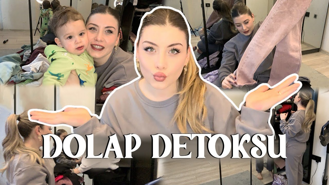 T&Uuml;M DOLABIMI BOŞALTTIM! 👗 | DOLAP DETOKSU & D&Uuml;ZENİ | Temizlik, D&uuml;zen