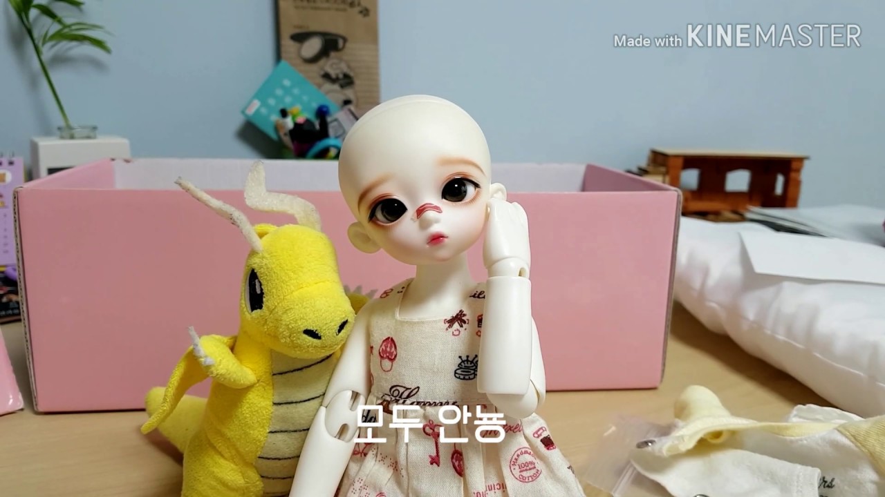 루츠 허니델프 마들렌 개봉기(중고)#구관 #루츠돌 #첫영상