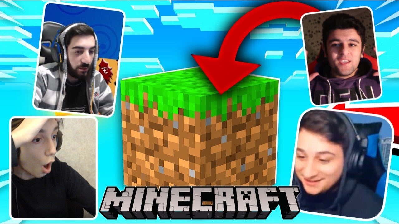 გადარჩენა 1 ბლოკზე @GeoZaxidVlogger @UbralodNoobi Fantazior თან ერთად - SkyBlock #1
