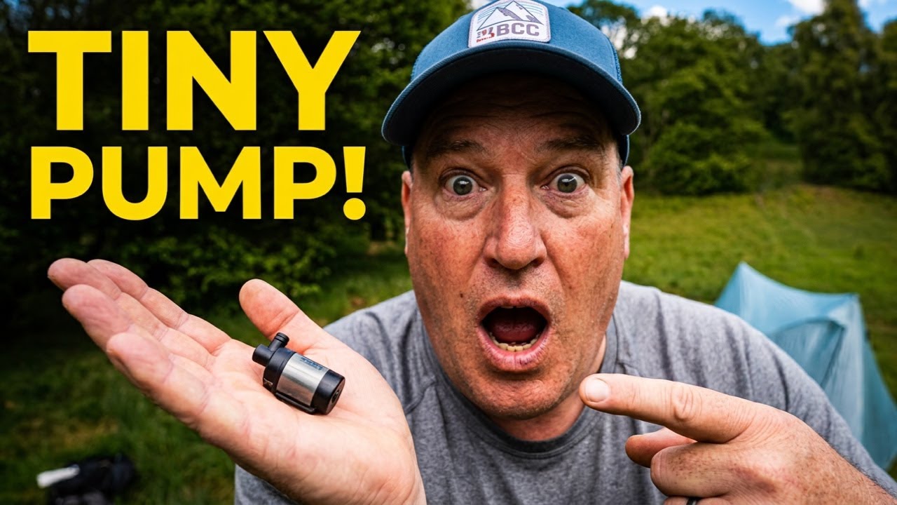 Лучший миниатюрный туристический насос весит всего 1,2 унции?