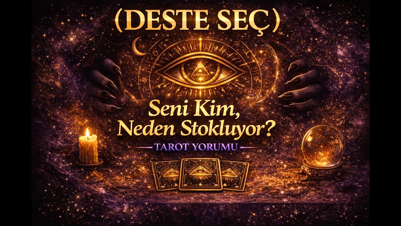 (Deste Seç)  Seni Kim, Neden Stolkluyor? Tarot Yorumu