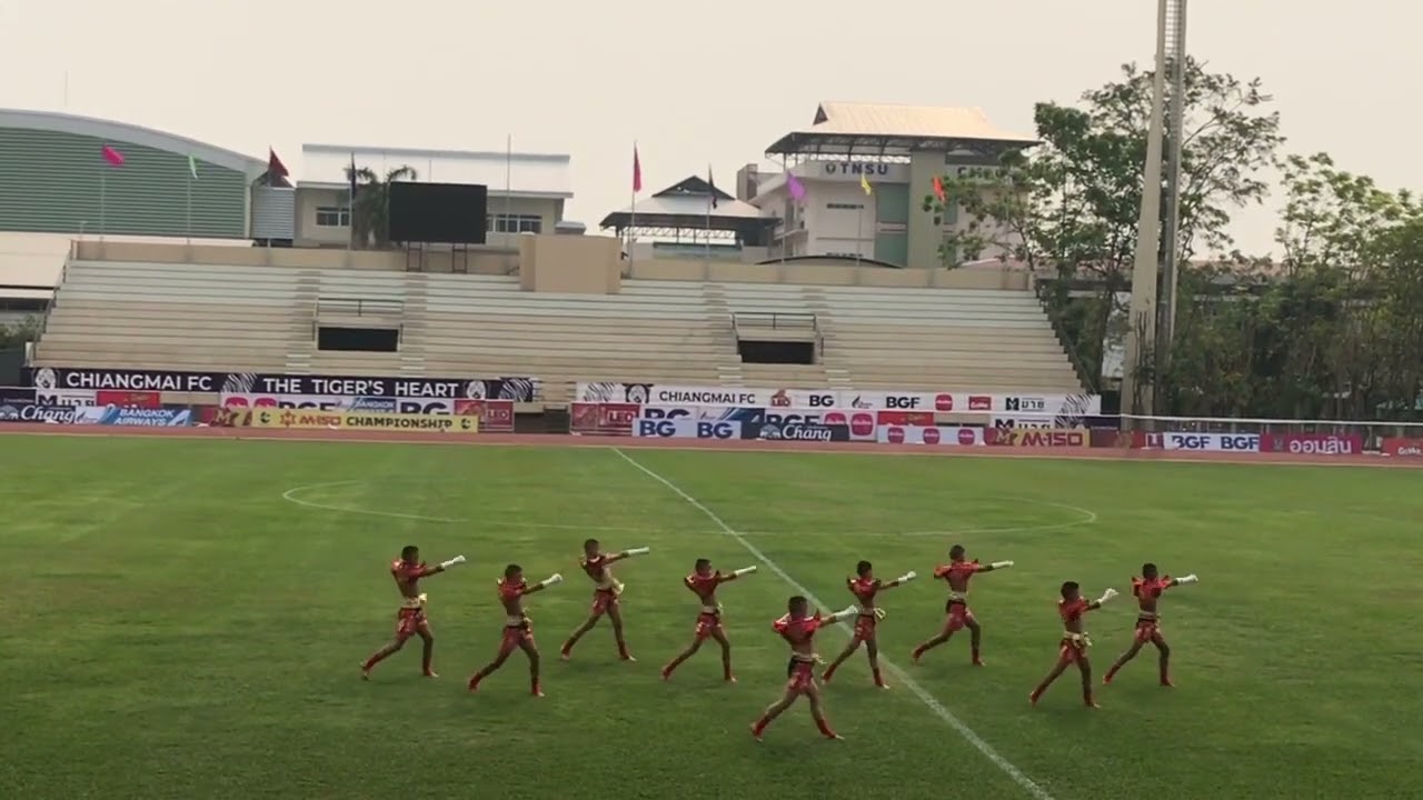 คีตมวยไทยโรงเรียนวัดเสาหิน รุ่นที่ 1 @แสดงพิธีเปิดกีฬานักเรียน