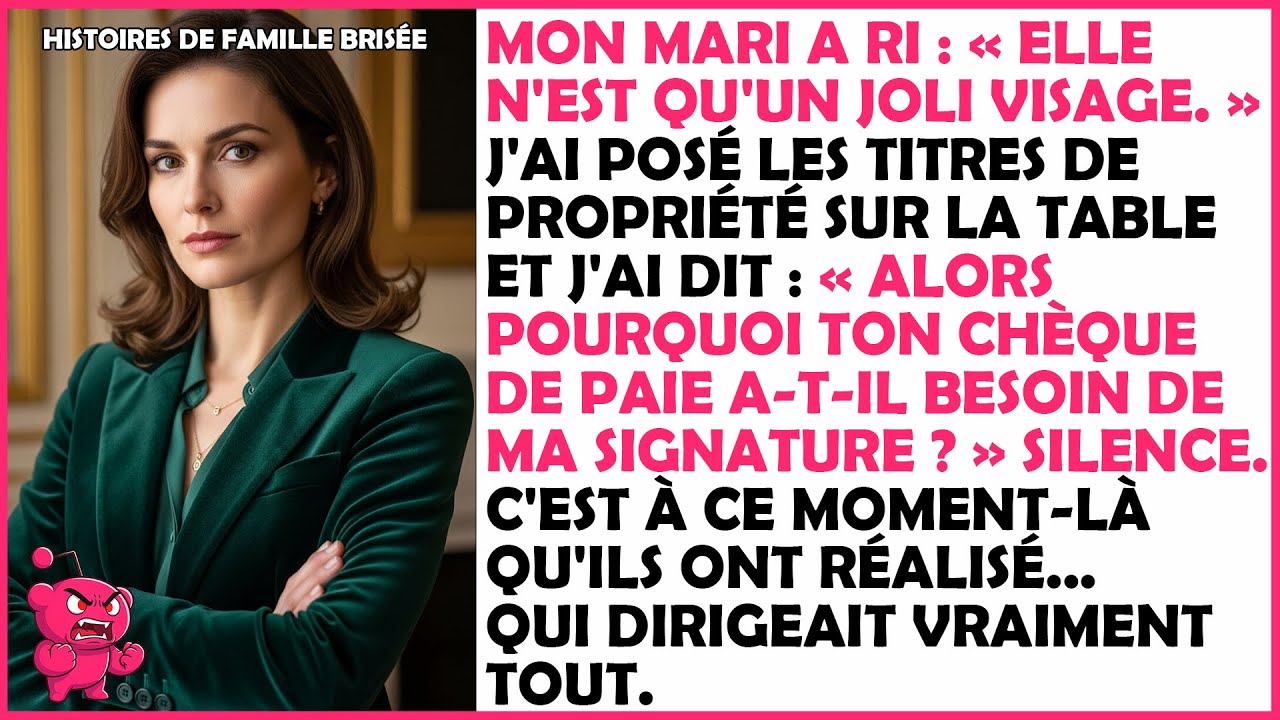 Mon mari m'a quittée pour sa maîtresse — sans savoir tout ce qu’il allait perdre.