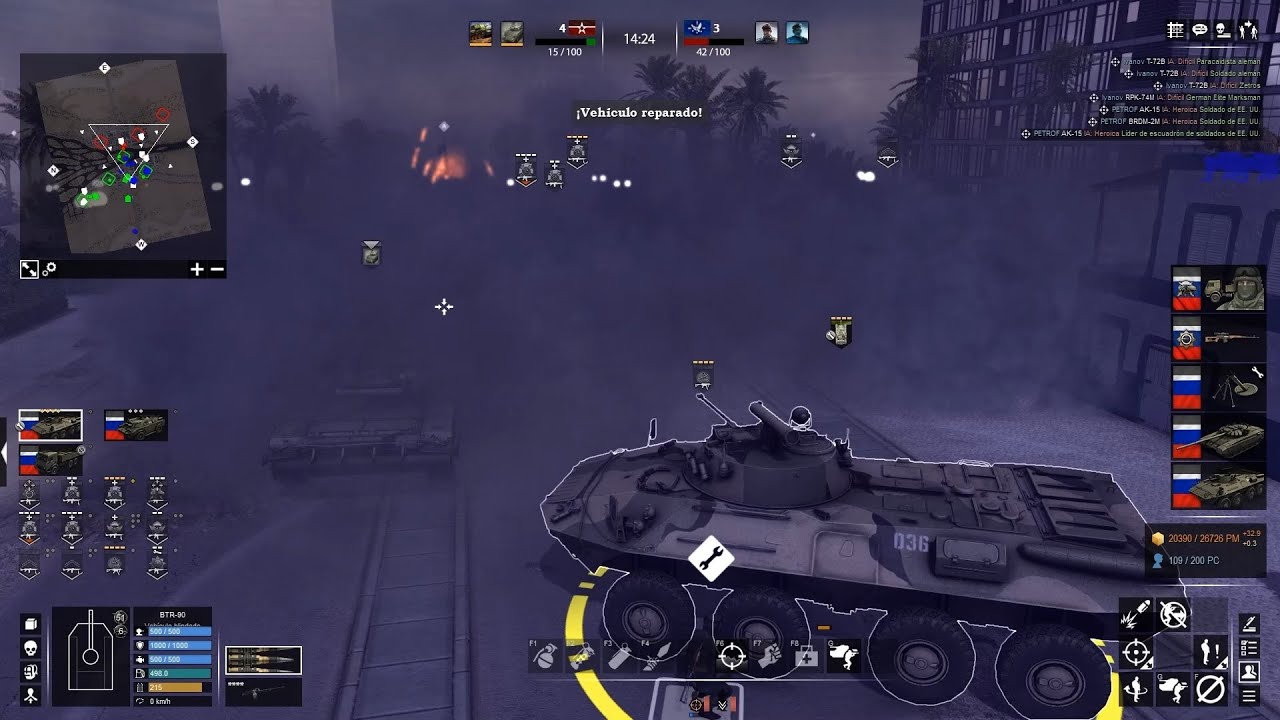 Call to Arms, Gameplay Partida Multijugador, 2 vs 2, A por los Leopard con Ivanov,Comentado.