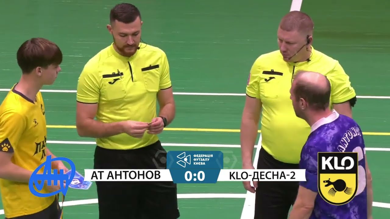 Огляд матчу | АТ АНТОНОВ 3 : 3 KLO-Десна-2