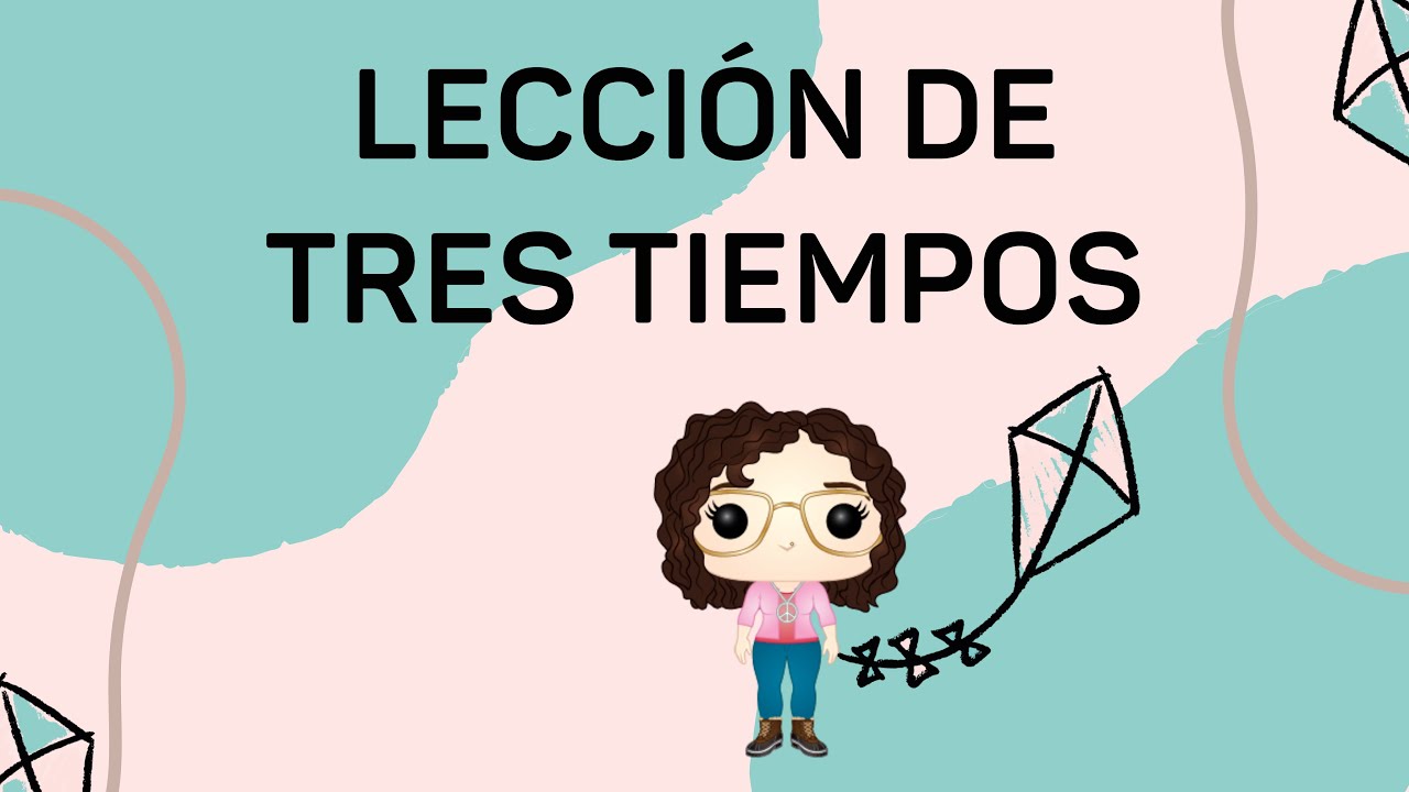 LECCIÓN de TRES TIEMPOS | Alma Montessori