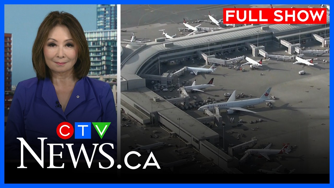 Карни хочет приватизировать 4 крупнейших аэропорта Канады | CTV News Montreal в 18:00 от 15 сентя...