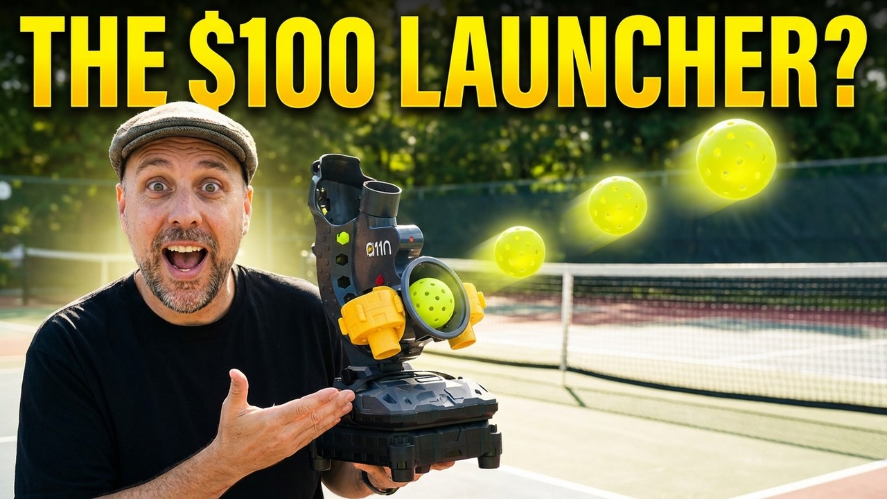 Testing the Cheapest Pickleball Launcher Ever!
