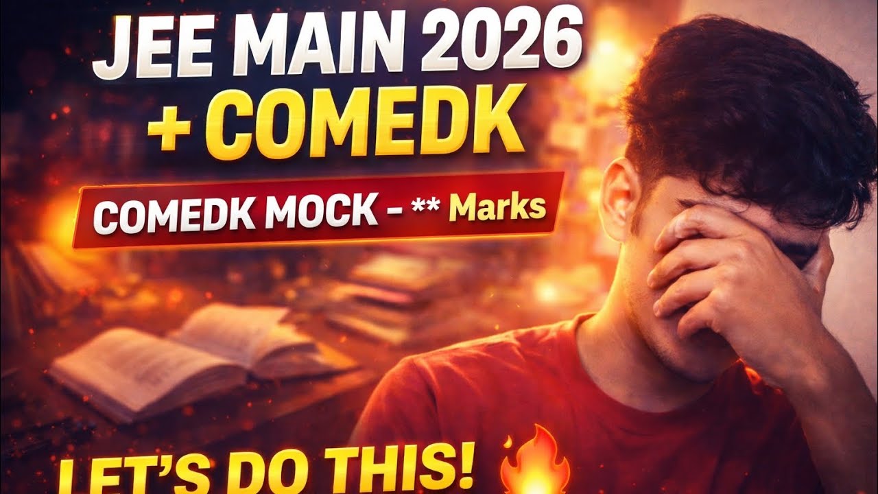 Jee main 2026 + COMED-K + CBSE boards 😭☠️ sb ek saath my plans and strategy 📈 my comedk marks🎯