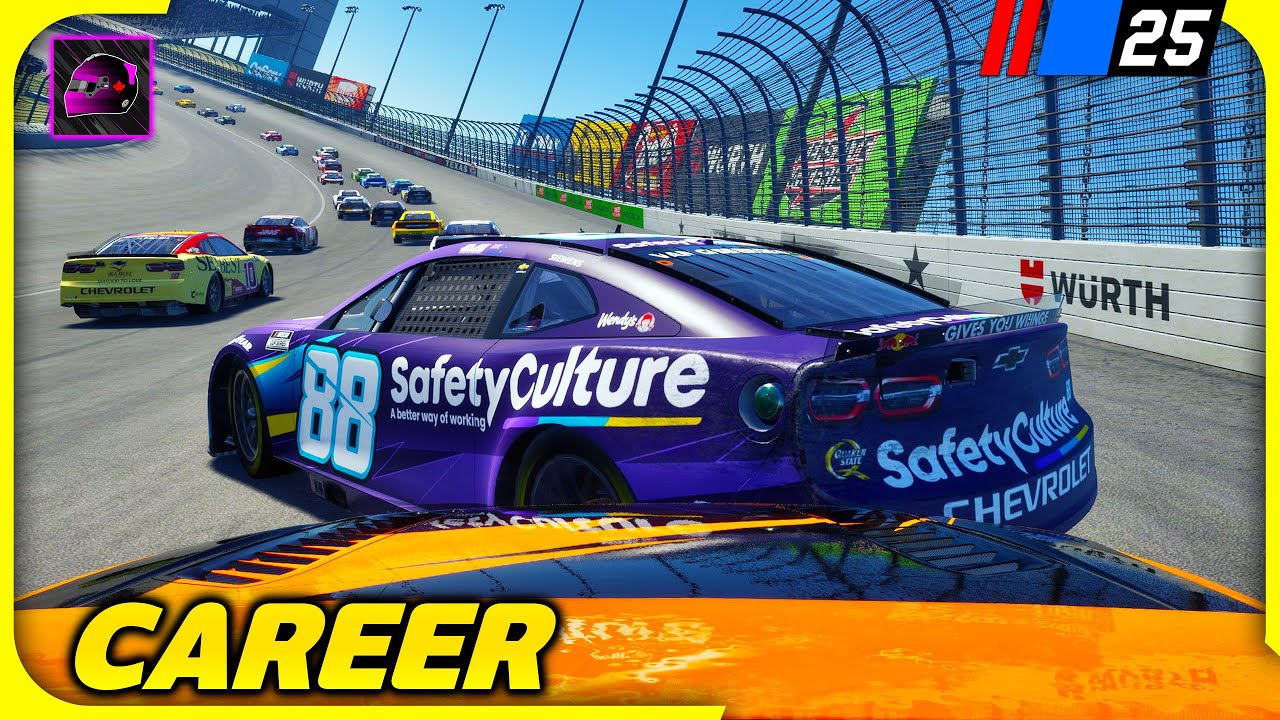 SVG Wrecks Me TWICE, So I Got Revenge In NASCAR 25 Career Mode