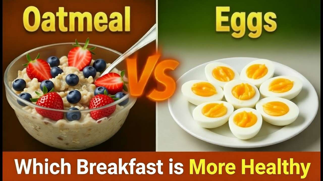 Oatmeal vs Eggs : Which Breakfast Is Healthier After 50?