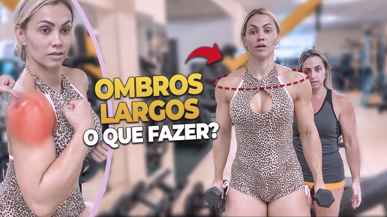O SEGREDO PARA TER OMBROS LARGOS E DEFINIDOS | VIVI WINKLER