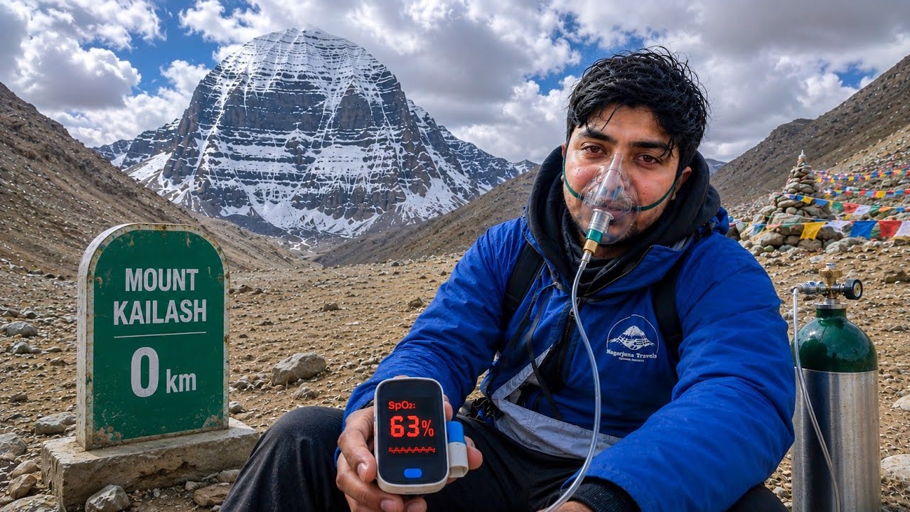 63% OXYGEN AT MOUNT KAILASH😭 | 52KM PARIKRAMA OF MOUNT KAILASH | Kailash Mansarovar Yatra 2026 