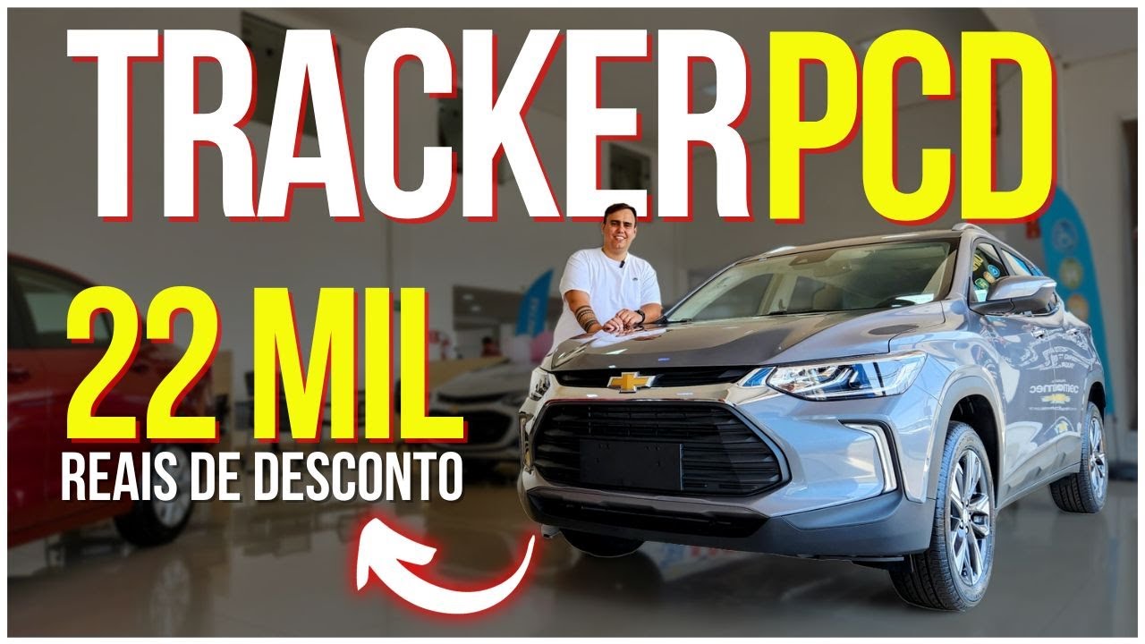 TRACKER PCD COM 22 MIL REAIS DE DESCONTO! #pcd #auto #carros