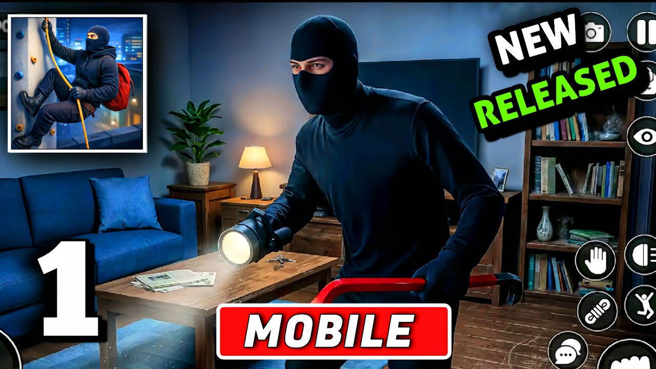 Thief Simulator Rob A House-  New Gameplay Walkthrough Part 1 (iOS, Android)