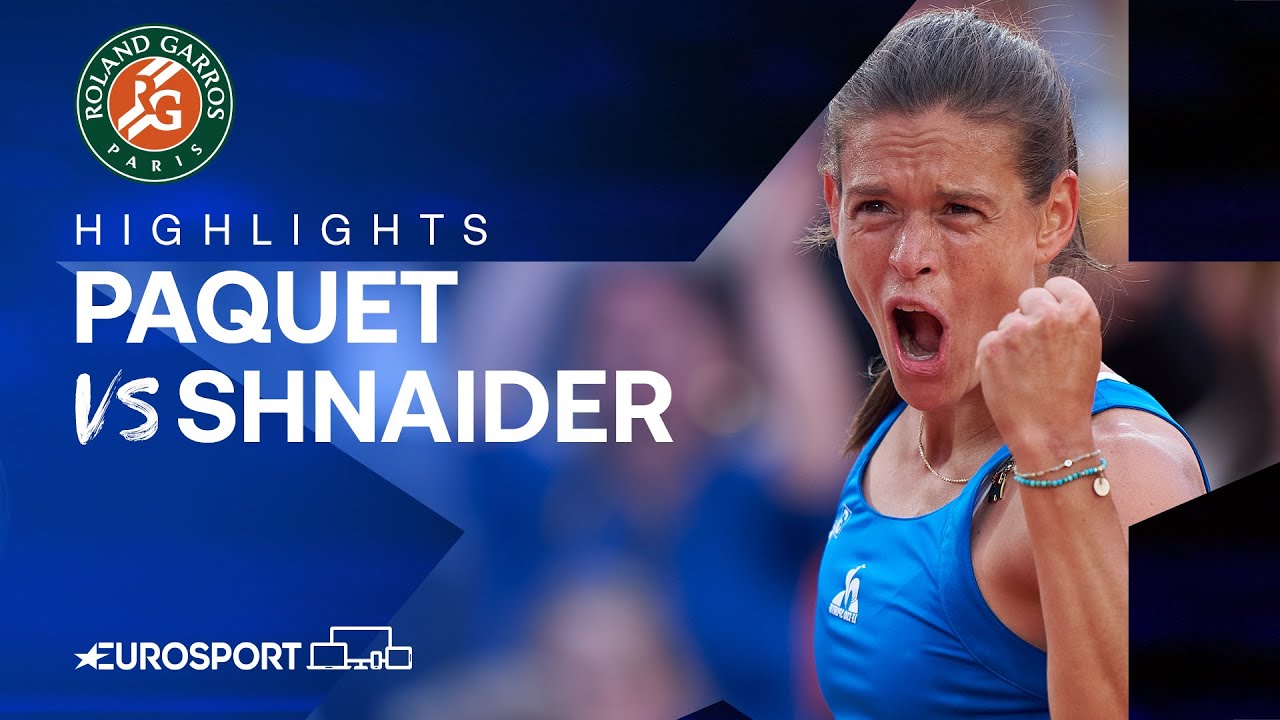 SUPERB WIN 😤 | Chloe Paquet vs Diana Shnaider | Round 1 | French Open 2024 Highlights 🇫🇷