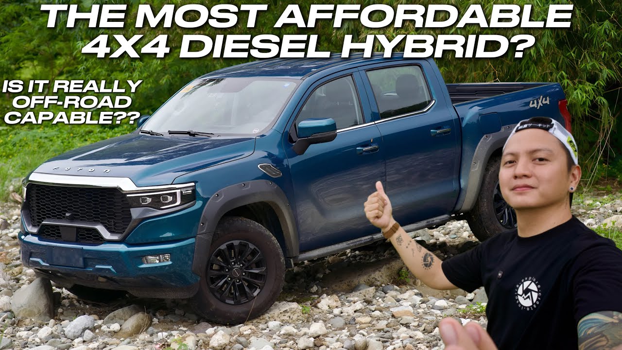 Are Fotons really Off-road Capable? Foton Tunland V9 & V7 - 4X4 Diesel Hybrids Jec Episodes