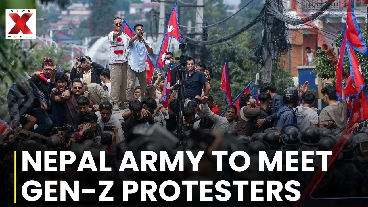 Nepal army resumes talks with Gen-Z protesters | Nepal Protests | Nepal News | NewsX World
