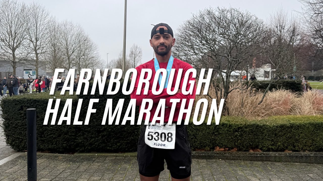 WINTER HALF MARATHON FARNBOROUGH NEW PB!!!!!!!!