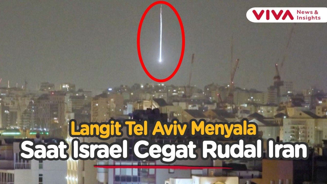 Detik-detik Israel Hadang Rudal Iran di Tengah Perang yang Kian Meluas