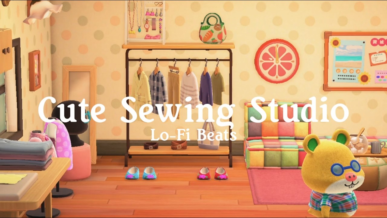 Sewing Studio🧵👗1 Hour Cozy Lo-Fi Beats| Study & Work 📚