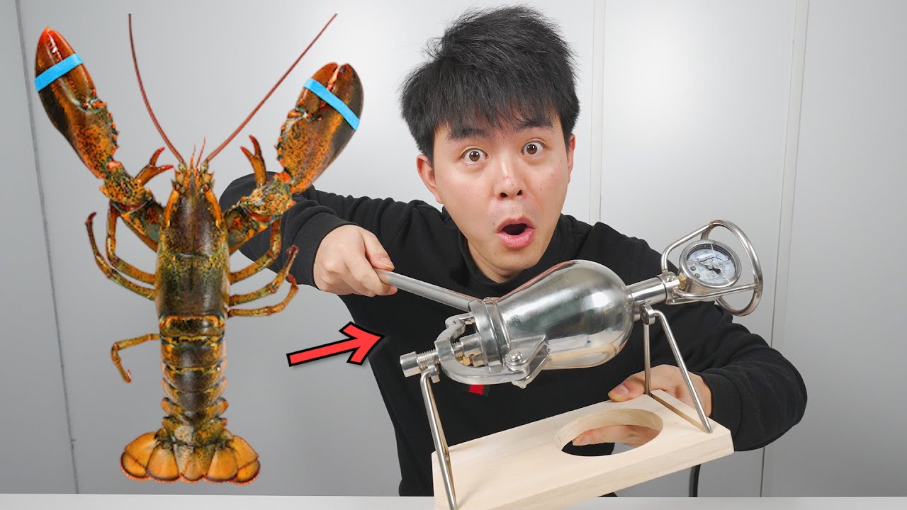 时隔三年，小翔哥又拿爆米花机爆龙虾了，这次会成功吗？