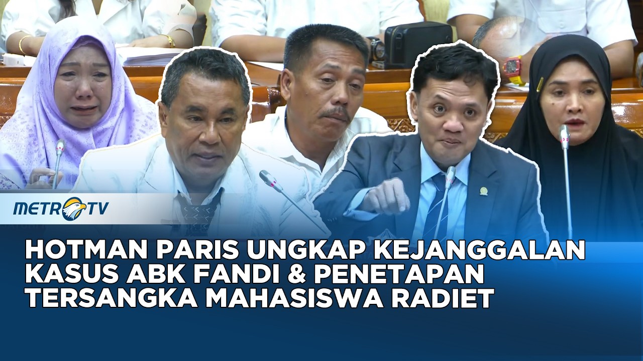 [FULL] Hotman Paris Ungkap Kejanggalan Kasus ABK Fandi hingga Radiet Tersangka Pembunuhan di Lombok