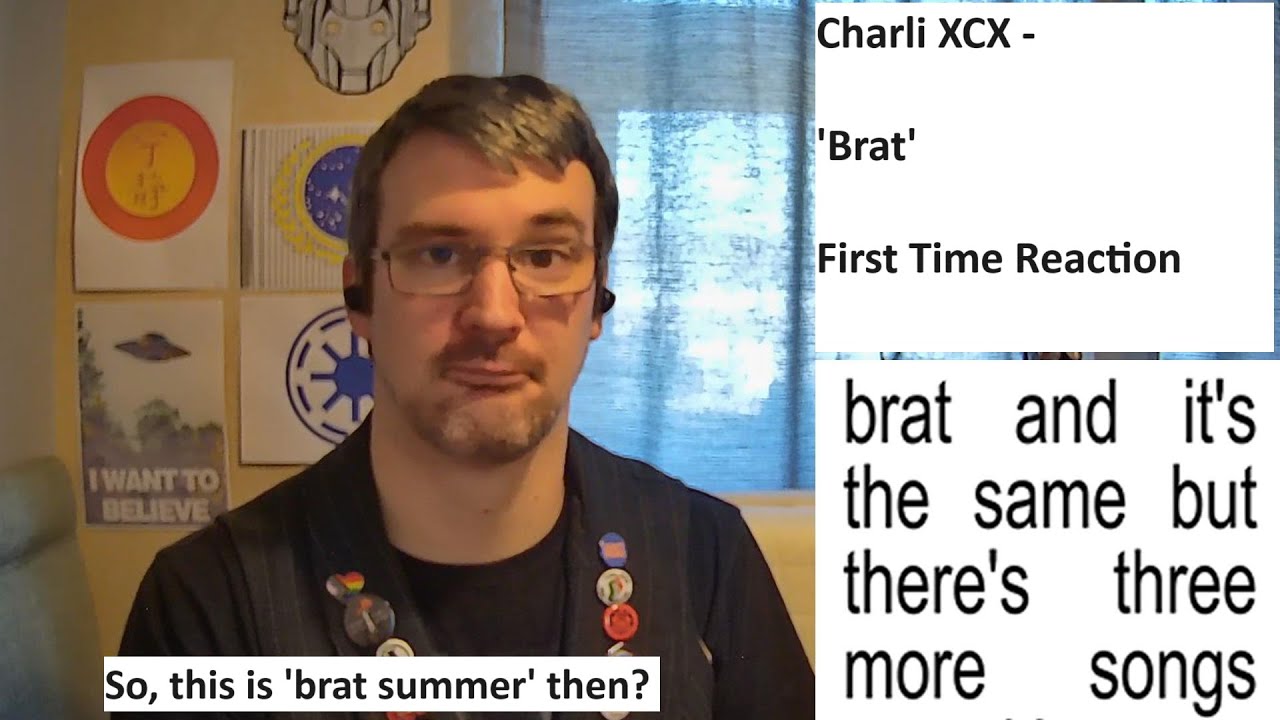 A lot of awkward chair-dancing with Charli XCX - 'Brat' - First time reaction