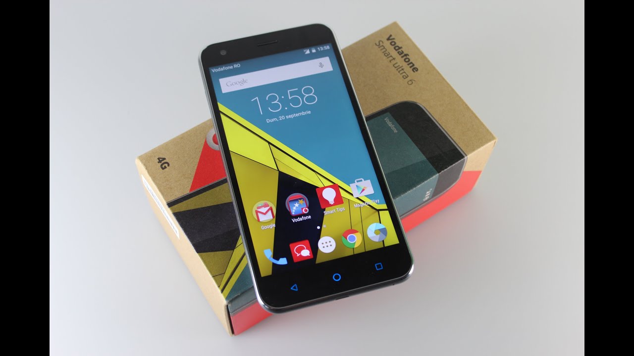 Vodafone Smart Ultra 6 - unboxing și primele impresii | GADGET.RO |