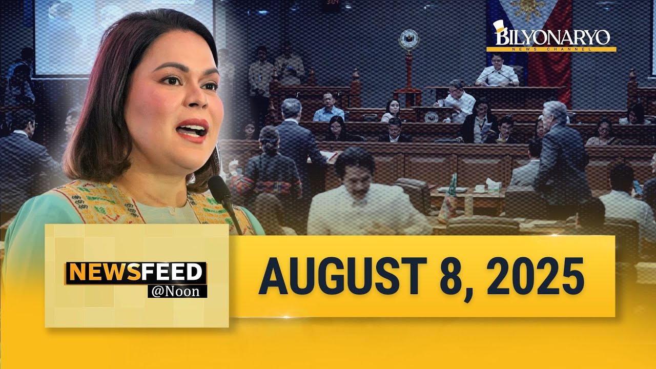 Newsfeed@Noon | August 8, 2025