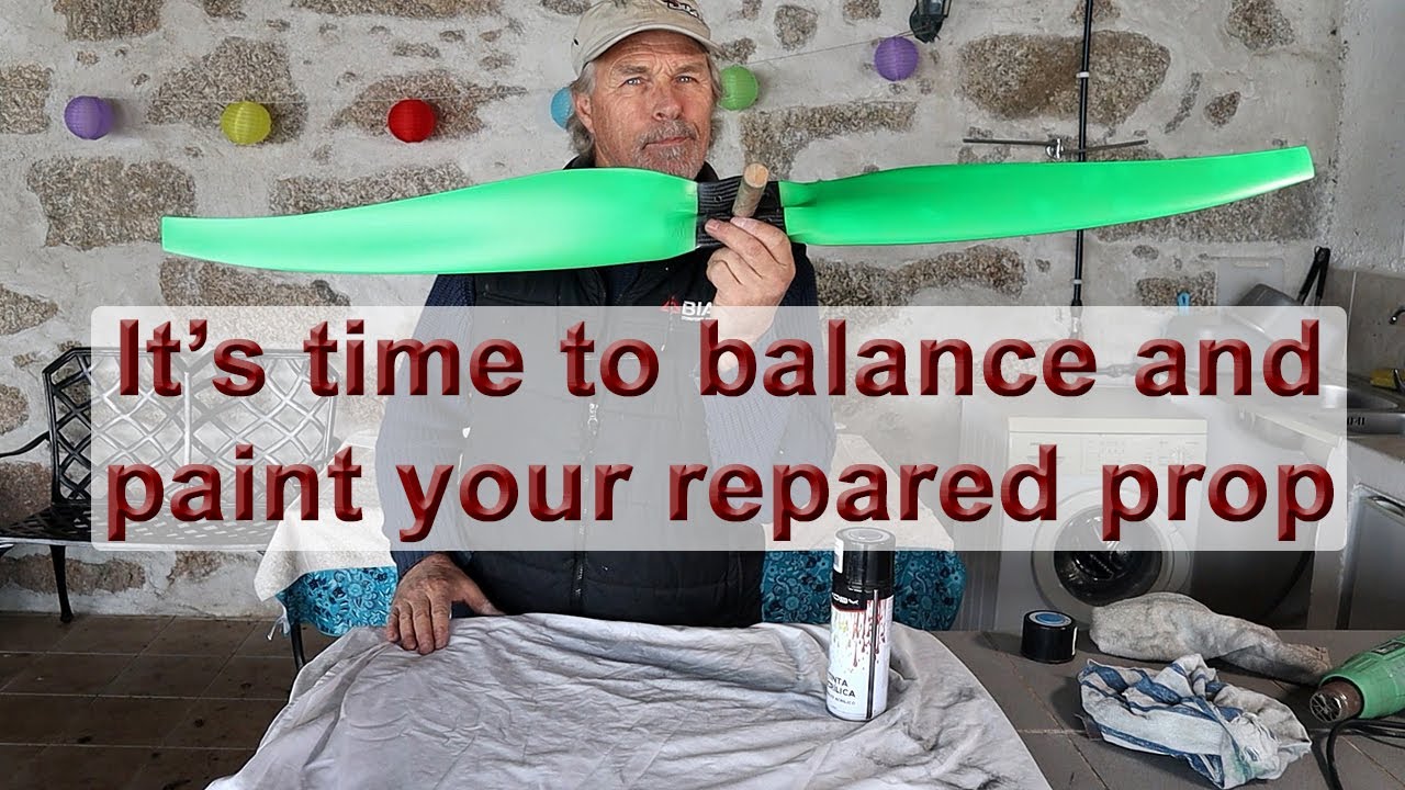 Fly Portugal - paint and balance your paramotor prop