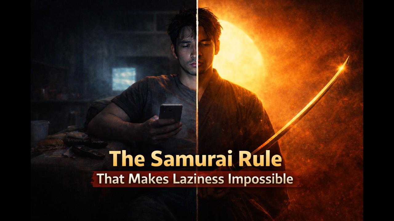 The Samurai Rule That Makes Laziness Impossible