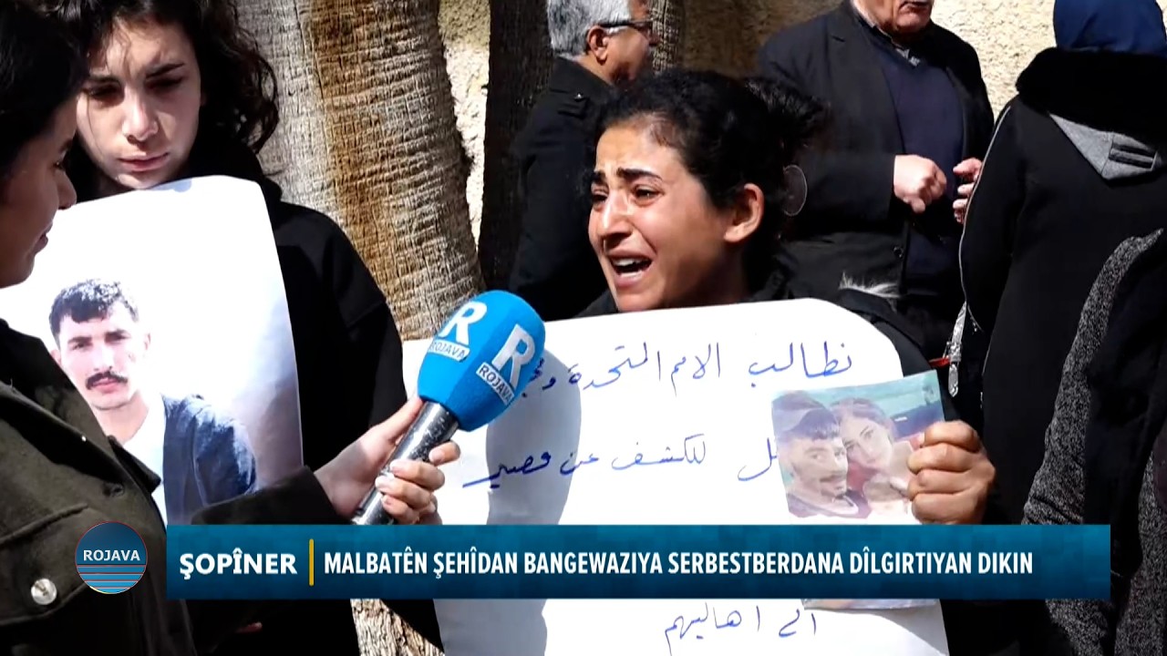 Melbatên dîlgirtiyan daxwaza zarokên xwe dikin