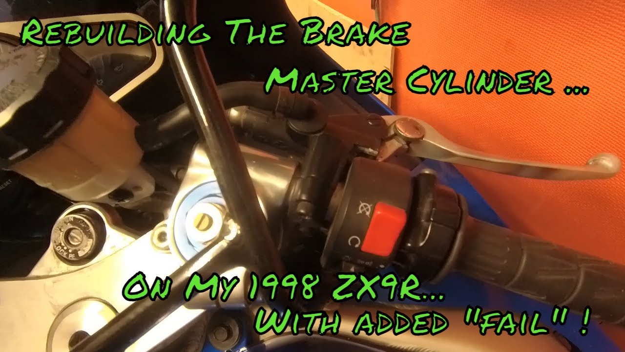 Kawasaki ZX9R Brake cylinder revamp (FAIL)