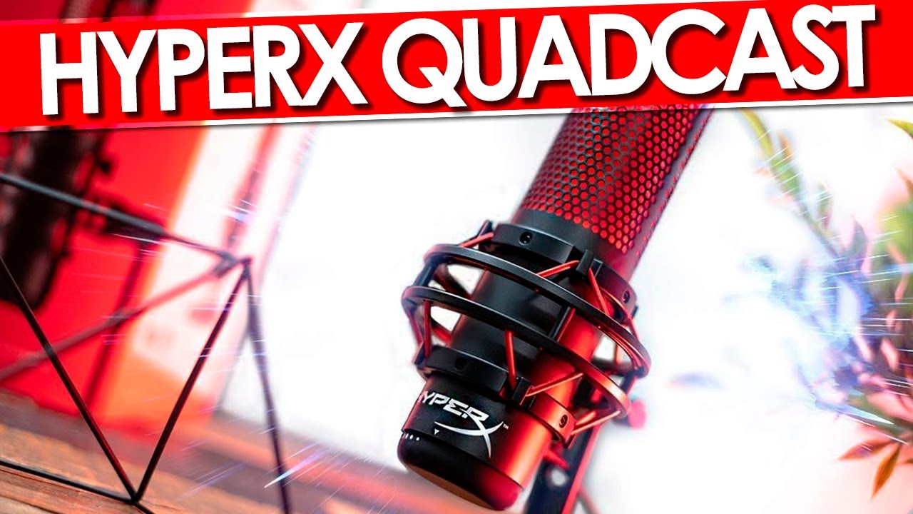 HyperX QuadCast | UNBOXING / REVIEW