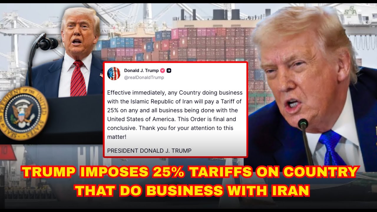 Trump Imposes 25% Tariffs IMMEDIATELY: Who Pays and What's Next? [2026]