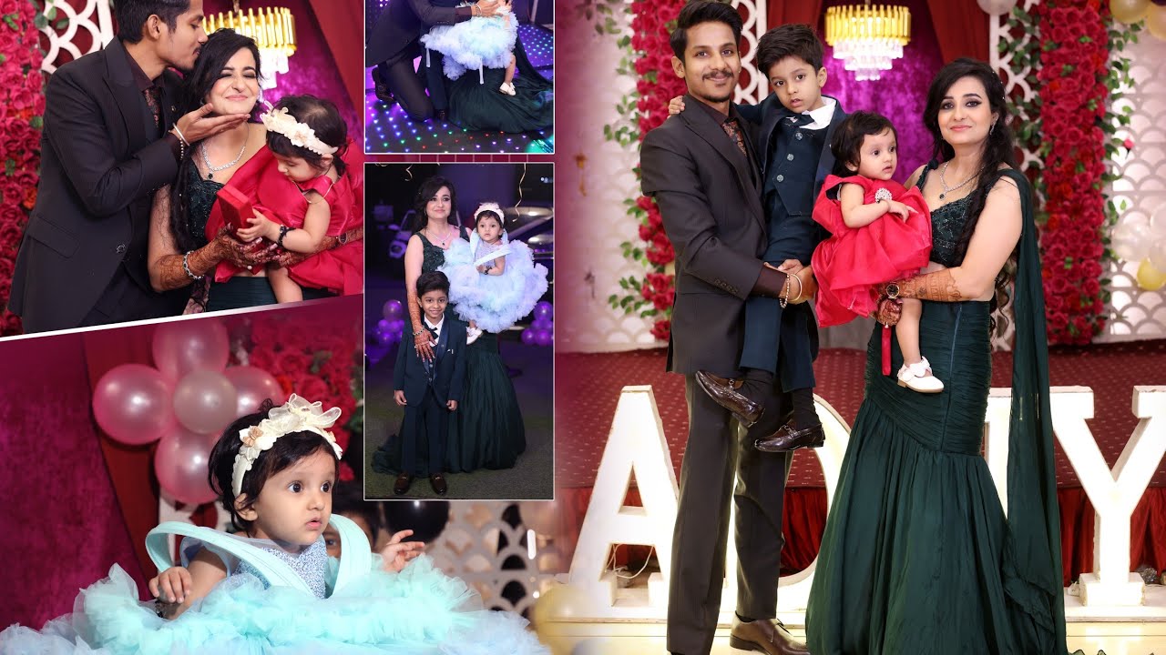 AADHYA's FIRST BIRTHDAY CELEBRATION | ISHA AASHISH MITTAL