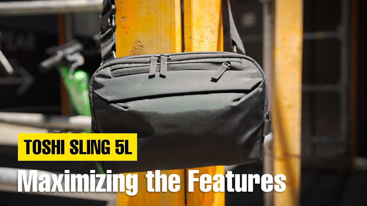 Master your Toshi Sling 5L: Our Tips and Tricks for Smarter Carry