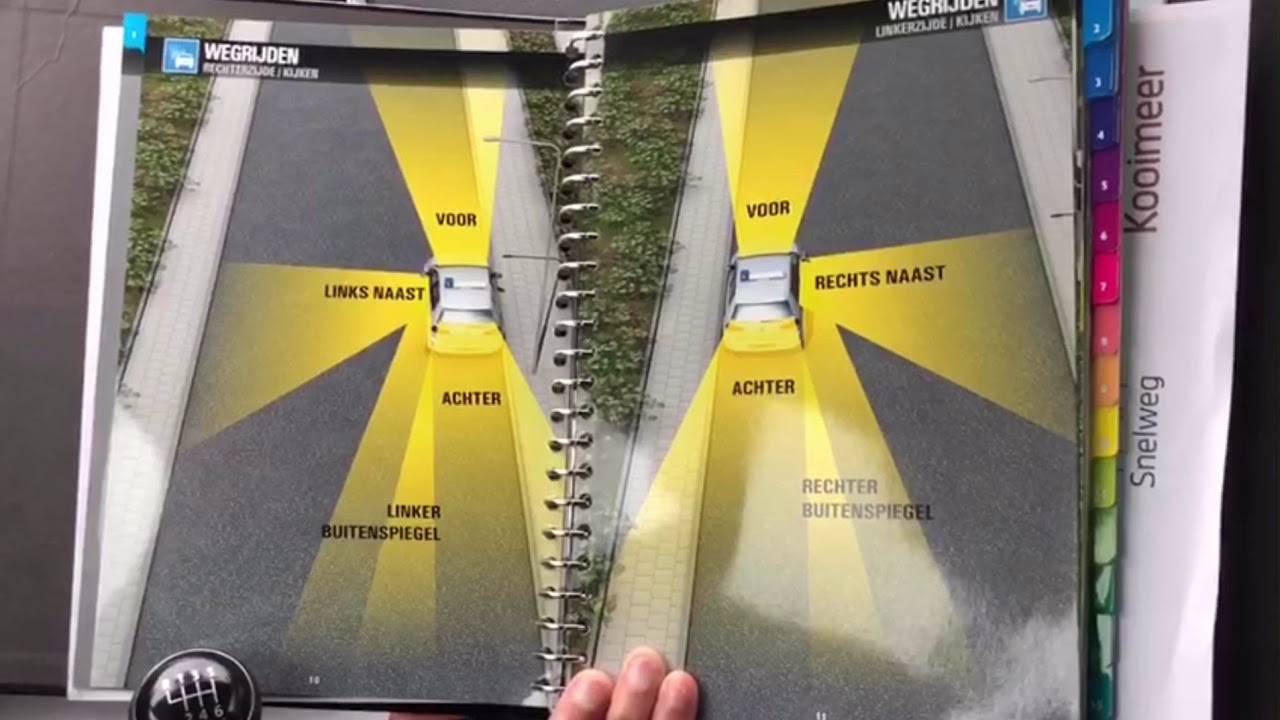 Stoppen langs de weg en weer wegrijden Rijschool Alkmaar! Les 18.
