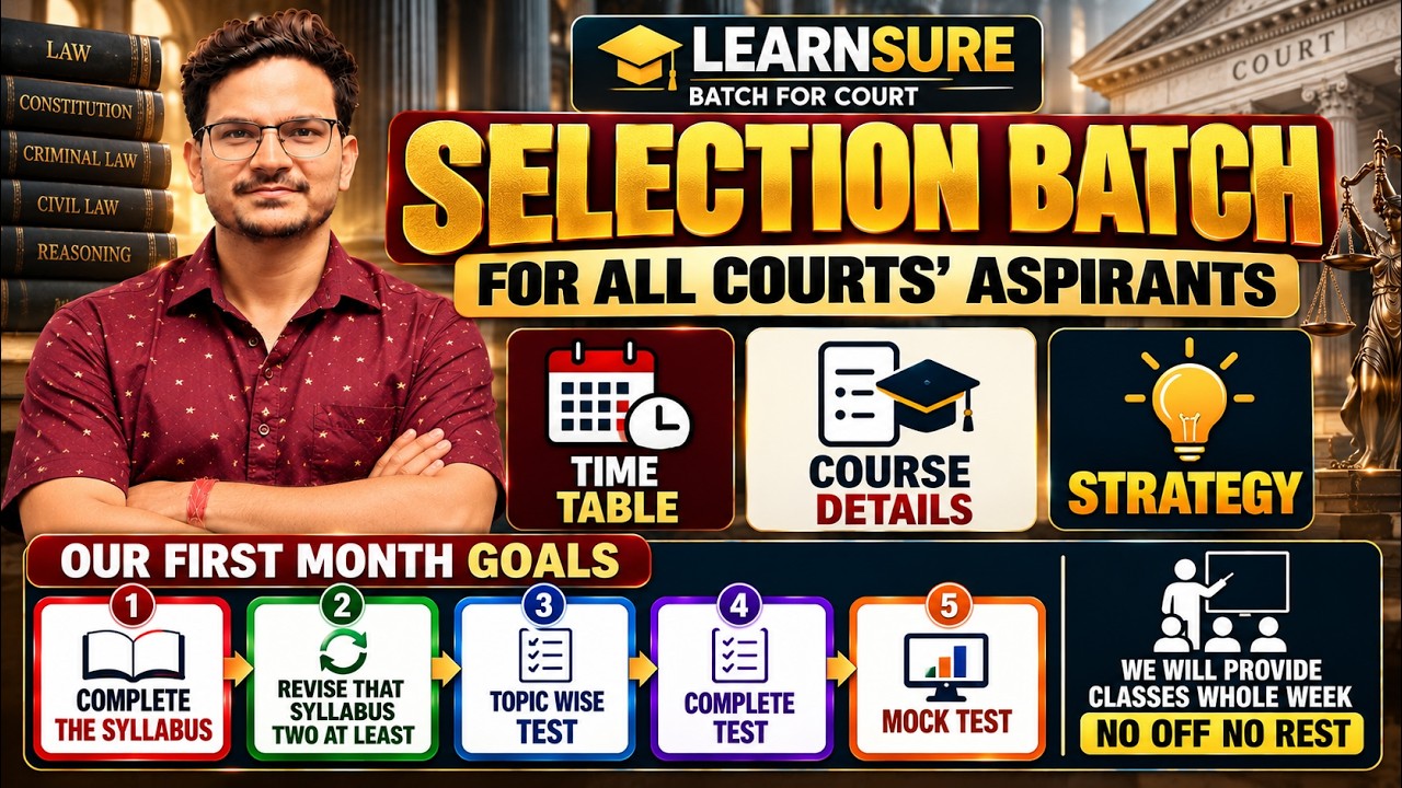 STRATEGY FOR DELHI DISTRICT COURT & PUNJAB & HARYANA HIGH COURT CLERK/ DELH HIGH COURT JJA SPA PA
