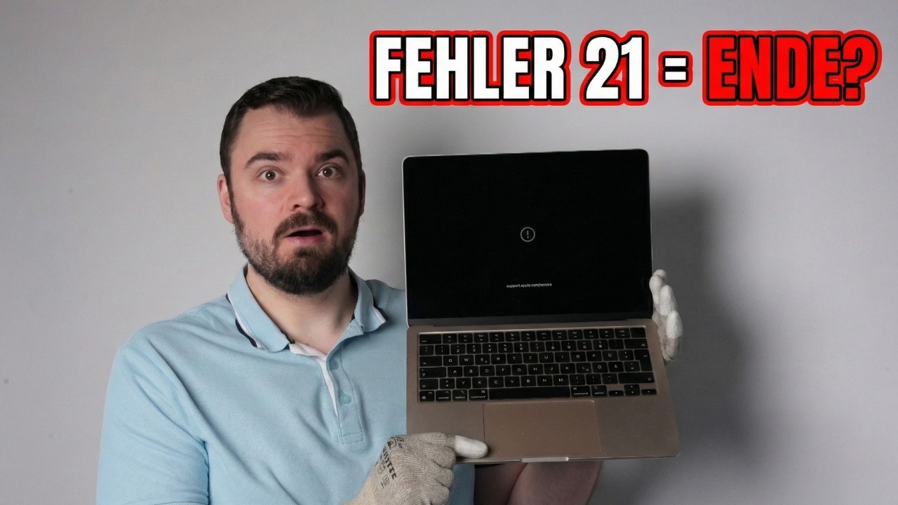 MacBook Air M2: Plötzlich Totalschaden? (Fehler 21 Analyse)