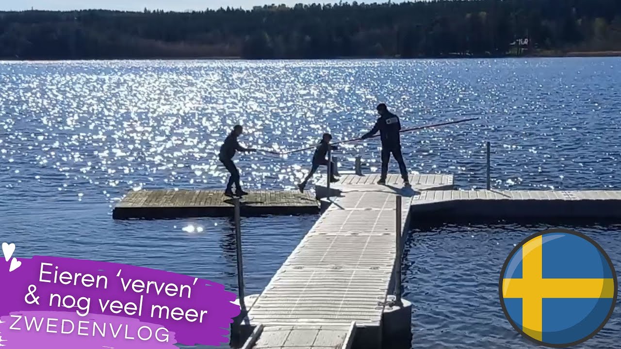 Eieren 'Verven' & Nog veel meer in Zweden | Compostbak Maken | Moestuin | Worst Grillen in de Natuur