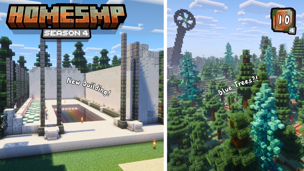 Starting A Very Important Building! | Home SMP Season 4 | Episode 9 | Minecraft 1.21.8