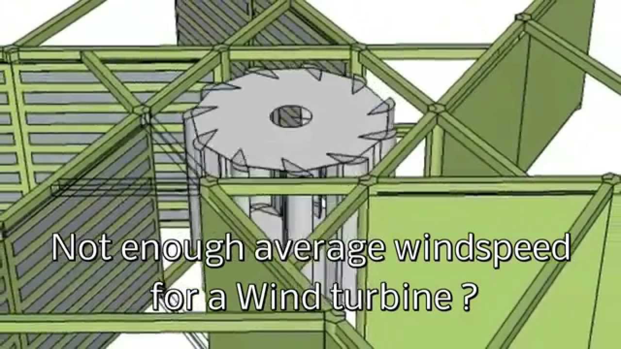 ultralow windspeed vawt booster wind turbine