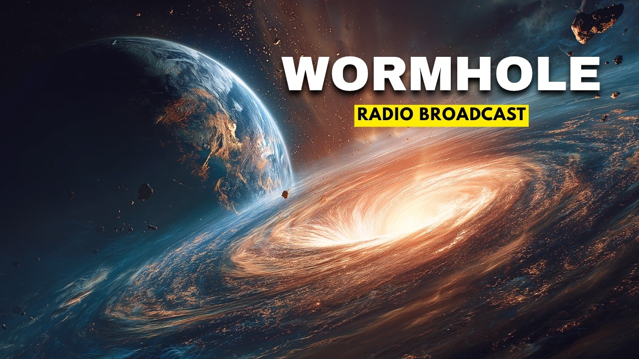You Are Listening To The Radio as a Wormhole Appears Next To Earth